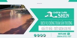 Báo giá chống thấm sân thượng tại Bình Tân【Chỉ từ 55k/m²】