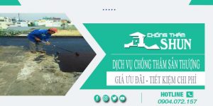 Báo giá chống thấm sân thượng tại Bình Thạnh【Chỉ từ 55k/m²】