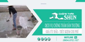 Báo giá chống thấm sân thượng tại Cam Ranh【Chỉ từ 55k/m²】
