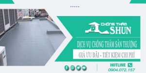 Báo giá chống thấm sân thượng tại Đồng Nai【Chỉ từ 55k/m²】