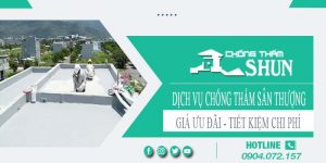 Báo giá chống thấm sân thượng tại Khánh Hoà【Chỉ từ 55k/m²】