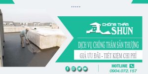 Báo giá chống thấm sân thượng tại Lâm Đồng【Chỉ từ 55k/m²】