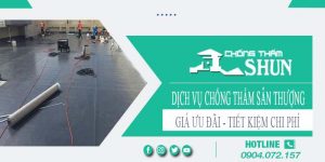 Báo giá chống thấm sân thượng tại Quận 1【Chỉ từ 55k/m²】