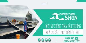 Báo giá chống thấm sân thượng tại Quận 12【Chỉ từ 55k/m²】