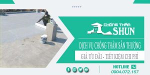 Báo giá chống thấm sân thượng tại Quận 2【Chỉ từ 55k/m²】