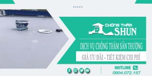 Báo giá chống thấm sân thượng tại Tân Phú【Chỉ từ 55k/m²】