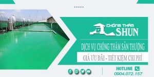 Báo giá chống thấm sân thượng tại Tây Ninh【Chỉ từ 55k/m²】