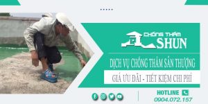 Báo giá chống thấm sân thượng tại Thủ Đức【Chỉ từ 55k/m²】