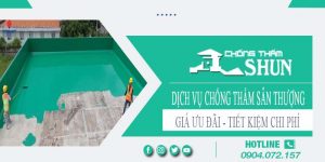 Báo giá chống thấm sân thượng tại Vũng Tàu【Chỉ từ 55k/m²】